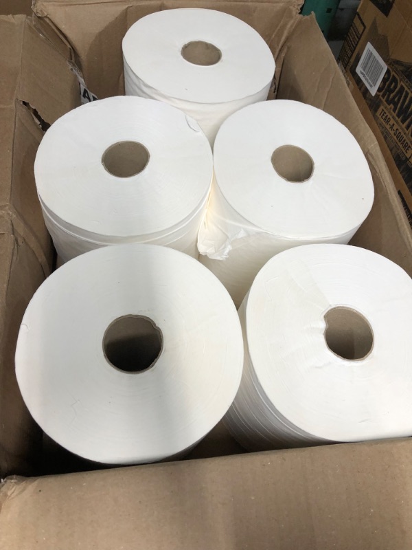 Photo 1 of **ROLL RIPPED**Scott Essential High Capacity Hard Roll Paper Towels