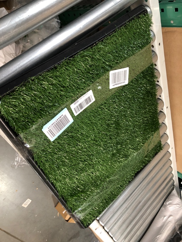 Photo 2 of Artificial Grass Puppy Pee Pad for Dogs and Small Pets - 20x25 Reusable