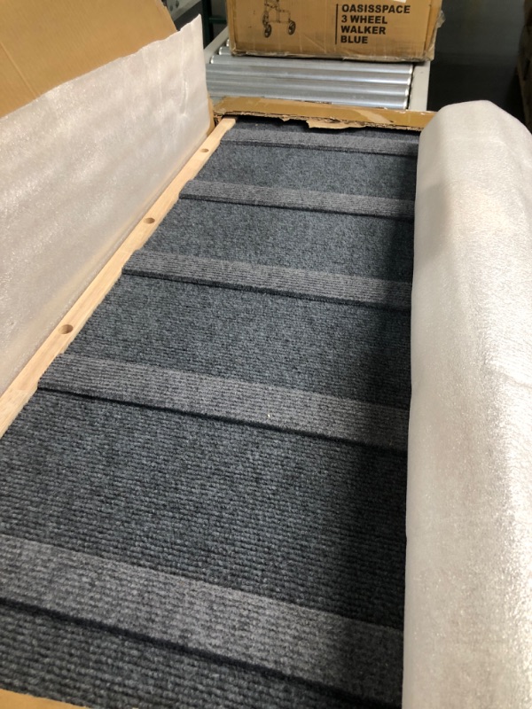 Photo 2 of Adjustable Dog Ramp for All Dogs and Cats - Dog ramp for Couch or Bed with Paw Traction Mat - 41" Long and 6 Heights from 11" to 25"