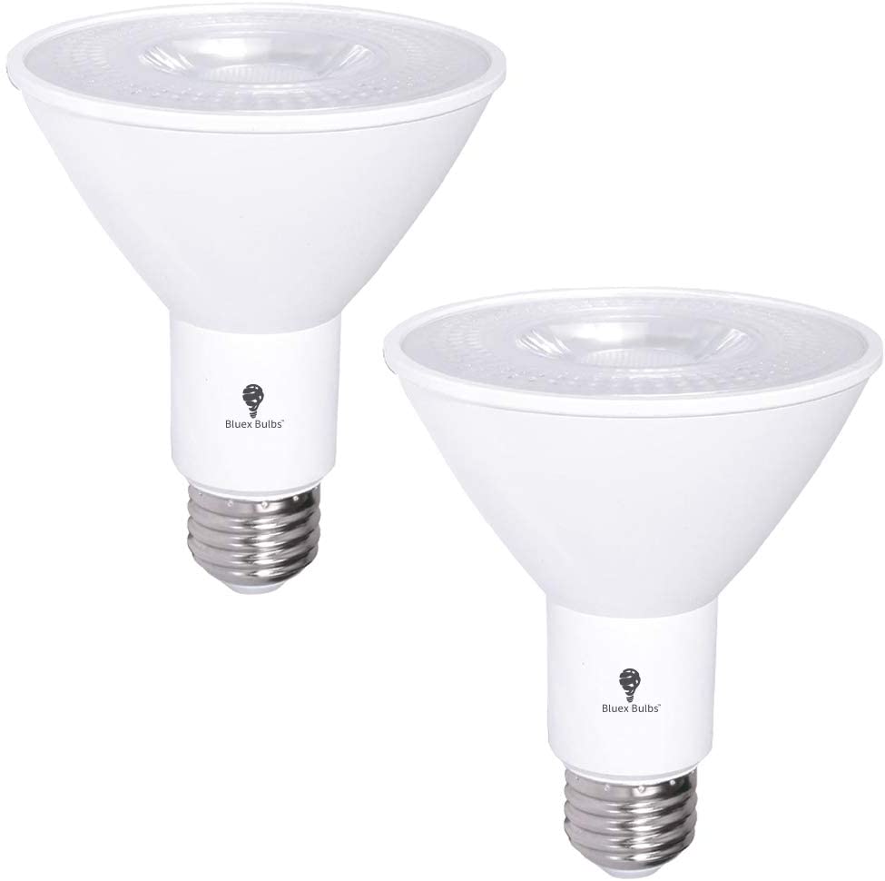 Photo 1 of 2 Pack PAR30 Outdoor LED Flood Light Bulb