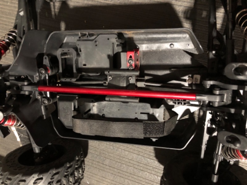 Photo 10 of **USED/ DAMAGED/INCOMPLETE/SEE NOTES*** ARRMA 1/8 Notorious 6S V5 4WD BLX Stunt RC Truck, Black