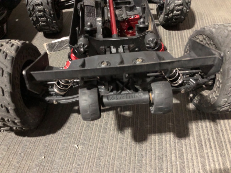 Photo 5 of **USED/ DAMAGED/INCOMPLETE/SEE NOTES*** ARRMA 1/8 Notorious 6S V5 4WD BLX Stunt RC Truck, Black