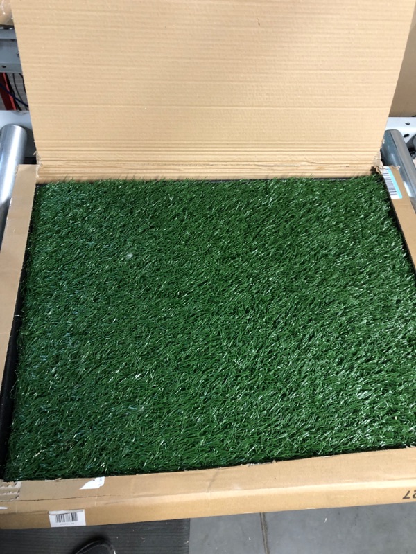 Photo 2 of Artificial Grass Puppy Pee Pad for Dogs and Small Pets - 20x25 Reusable 3-Layer