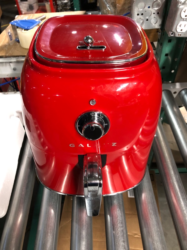 Photo 2 of ***SEE NOTES*** 4.8 qt. Red Electric Air Fryer Retro