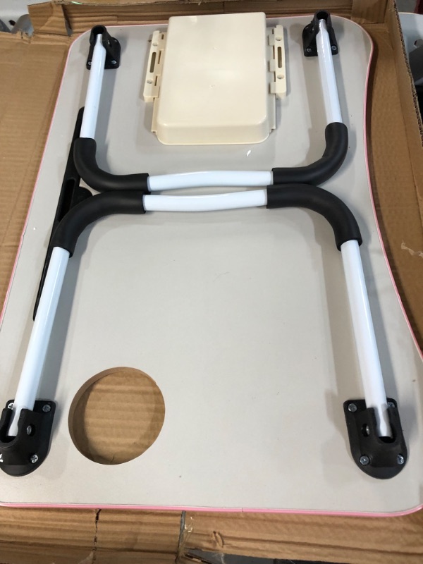 Photo 1 of Lap Desk with Storage Drawer, Holders,  23" Pink