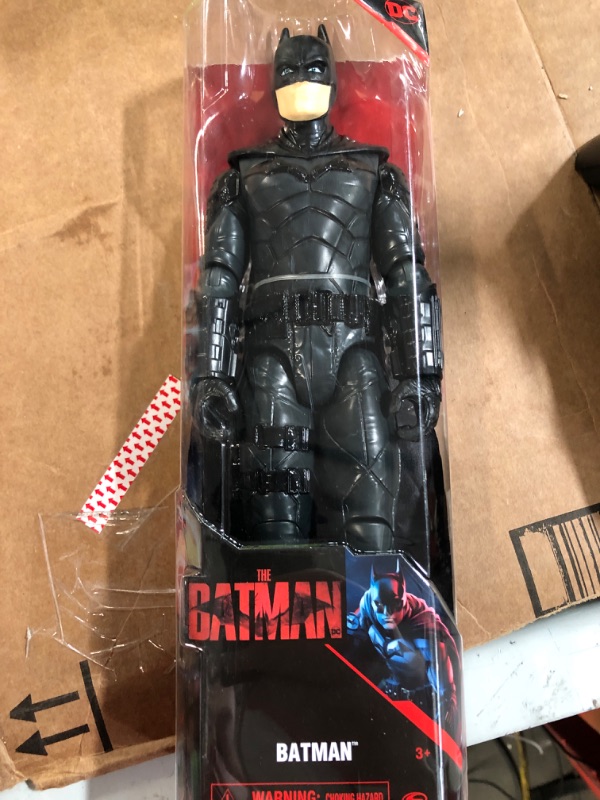 Photo 1 of DC Comics, Batman 12-inch Action Figure, The Batman Movie Collectible Kids Toys for Boys and Girls Ages 3 and up