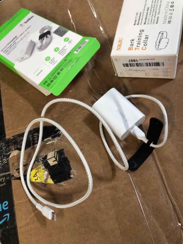 Photo 2 of Belkin Boost Charge PD (25W) PPS USB-C Wall Charger with Braided C-C Cable and Strap