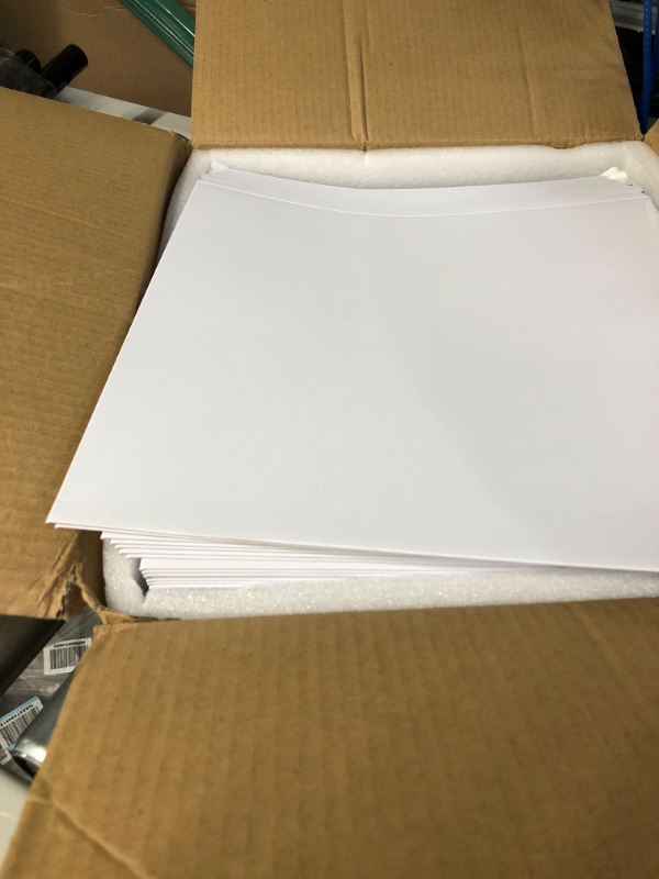 Photo 2 of 25 Pack Rigid Mailers with Self Sealing Flap, Bulk Stay Flat 12 x 12 Envelopes for Shipping Photos, Calendars