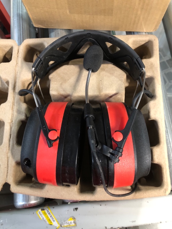 Photo 2 of 3M Pro-Comms Electronic Hearing Protection with Bluetooth Wireless Technology and External Microphones ?9.31 x 7.13 x 4.69 inches
