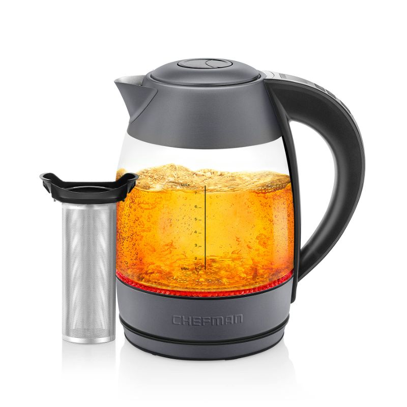 Photo 1 of **USED BUT APPEARS NEW** Chefman Digital Electric Kettle with Rapid 3 Minute Boil Technology