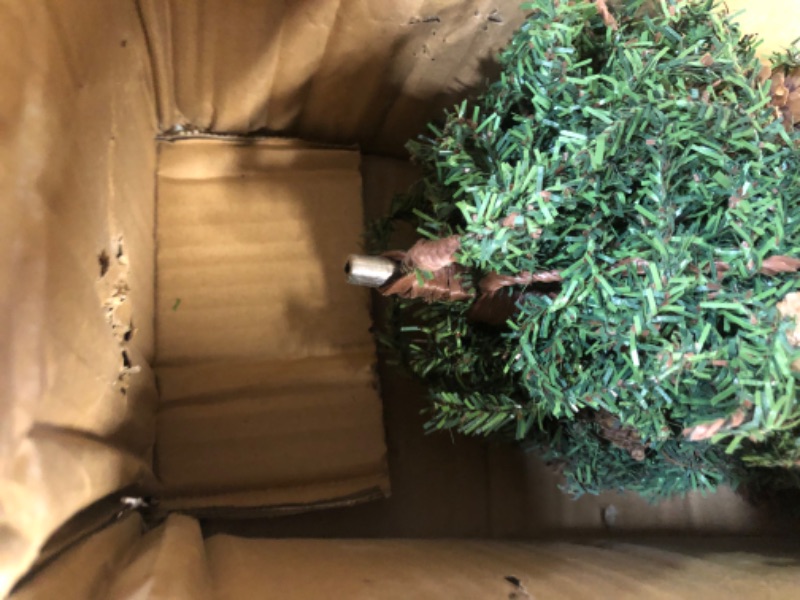 Photo 2 of [DAMAGE] Vickerman 36" Caramel Pine Artificial Christmas 