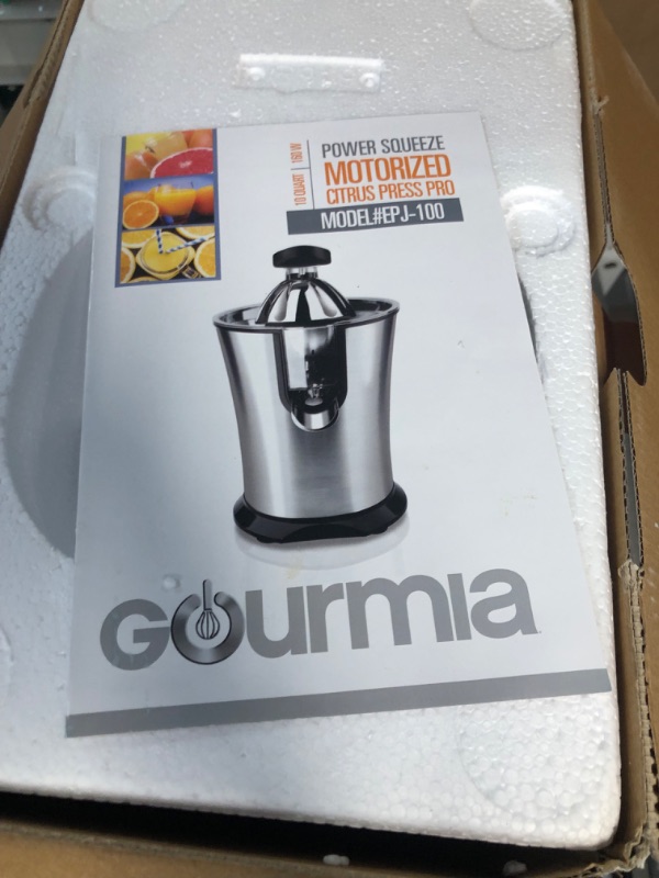 Photo 3 of [USED] Gourmia EPJ100 Electric Citrus Juicer 