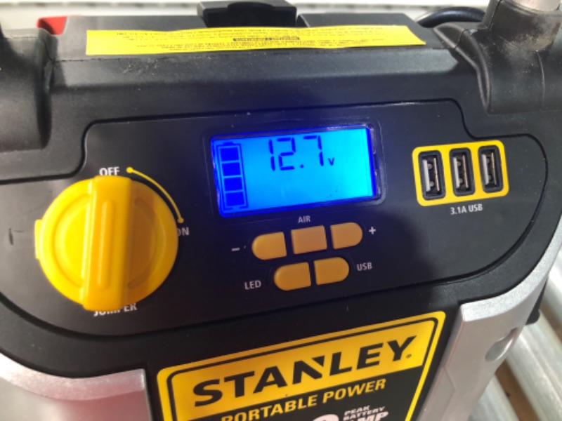 Photo 2 of [USED] STANLEY J5C09D Digital Portable Power Station Jump Starter