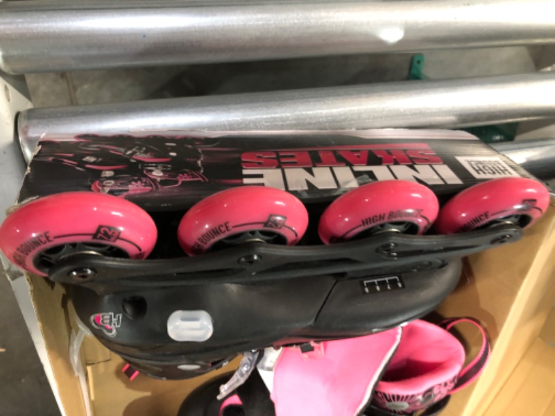 Photo 2 of [USED] High Bounce Adjustable Inline Skate - Pink Size 6-9