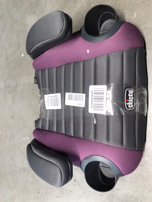 Photo 3 of Chicco GoFit Backless Booster Car Seat, Grape 