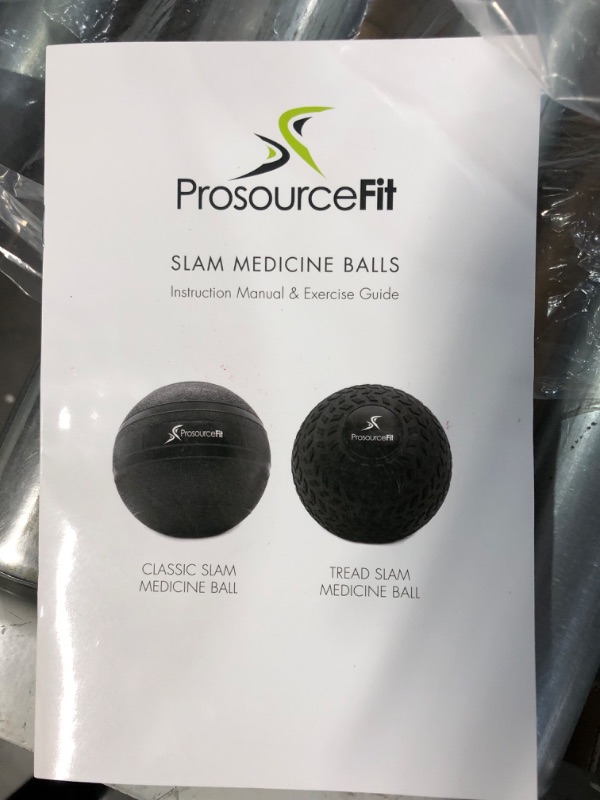 Photo 4 of **USED: SEE NOTES** ProSource Slam Medicine Ball 15lbs 