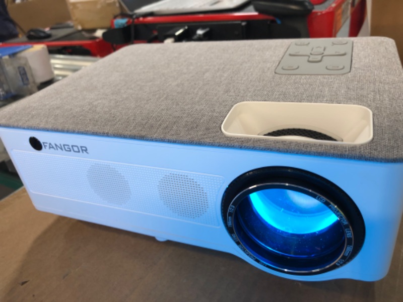 Photo 1 of Native 1080P Projector 5G WiFi and Bluetooth, FANGOR 350 ANSI Outdoor Projector 4K Support
