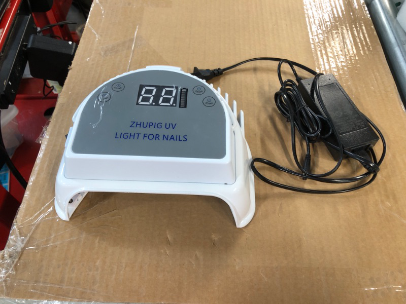 Photo 2 of 64W Professional Cordless UV Light for Nails, Nail Dryer  8.46 x 9.25 x 3.74 inches; 4.73 Pounds