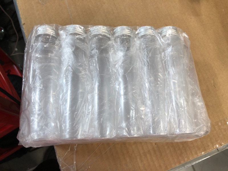 Photo 3 of 20 Pcs 115ml Test Tubes Clear Plastic 