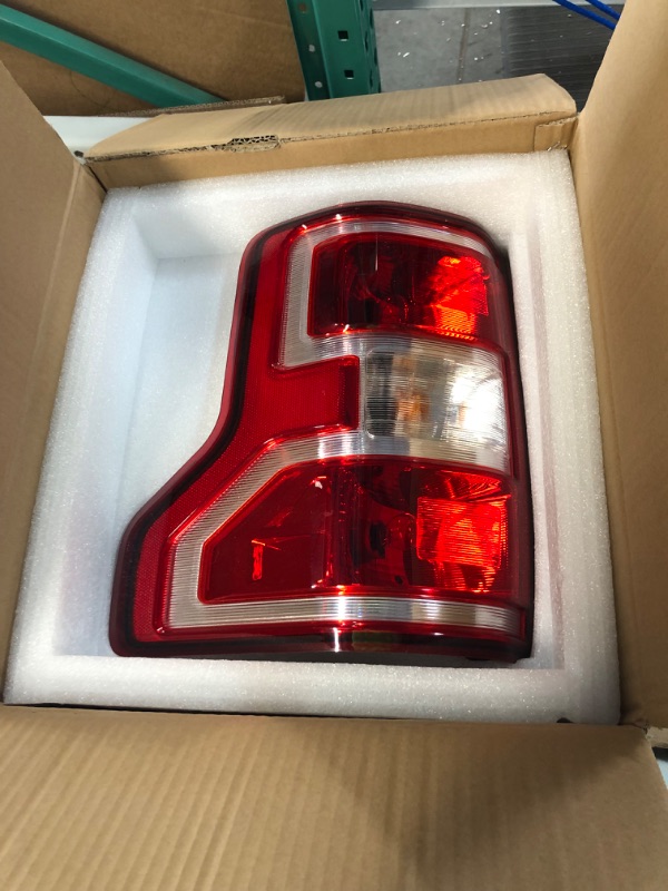 Photo 3 of GORWARE Tail Light Assembly for Ford F150 2018 2019 2020 Pickup Brake F-150 TailLight Rear Lamp Replacement OE Style Red Lens Housing - Passenger Side/RH