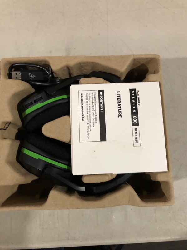 Photo 2 of Turtle Beach Stealth 600 Gen 2 USB Wireless Amplified Gaming Headset - Licensed for Xbox Series X, Xbox Series S, & Xbox One 