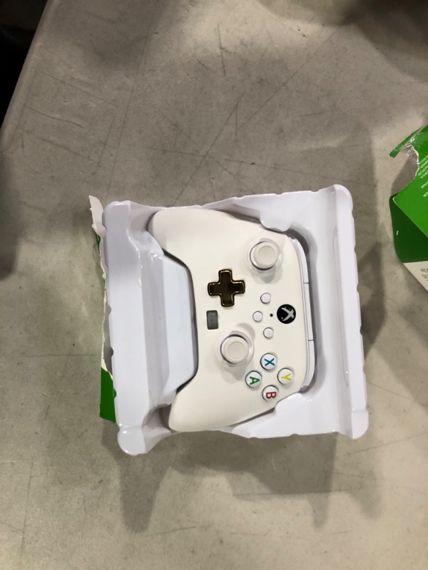 Photo 2 of Powera Enhanced Wired Controller for Xbox Series X/S Mist, White