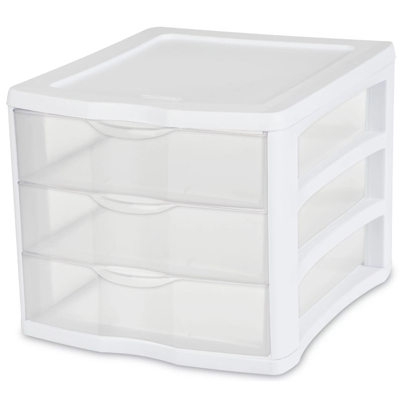 Photo 1 of Sterilite 3 drawer organizer