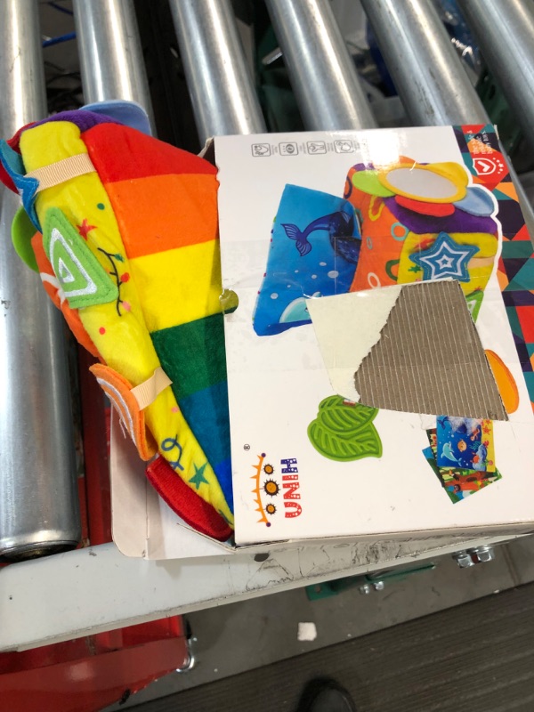 Photo 1 of Baby Tissue Box Toy - Magic Montessori Sensory Plush Toys for Babies 6 to 12 Months