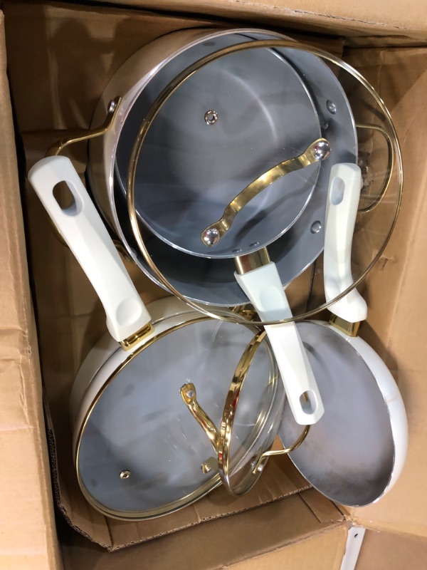 Photo 2 of [notes] Paris Hilton Epic Nonstick Pots and Pans Set 12-piece