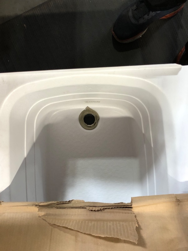 Photo 2 of Lippert 209653 Better Bath RV Bath Tub 24" x 36" White