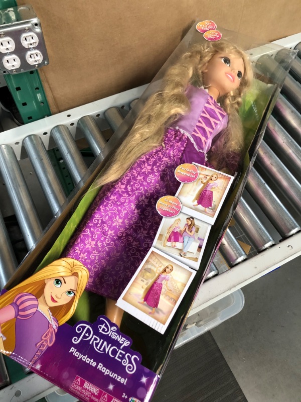 Photo 4 of Disney Princess Rapunzel 32" Playdate, My Size Articulated Doll