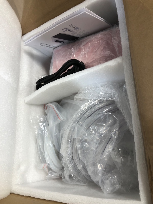 Photo 1 of Vacuum Therapy Machine, Vacuum Cupping Therapy Sets with 24 Cups(Include 1500, 1800, 2100ML Large Cups) and 3 Gua Sha Head, 0-60 cmHg, Touch Screen Operation Pink