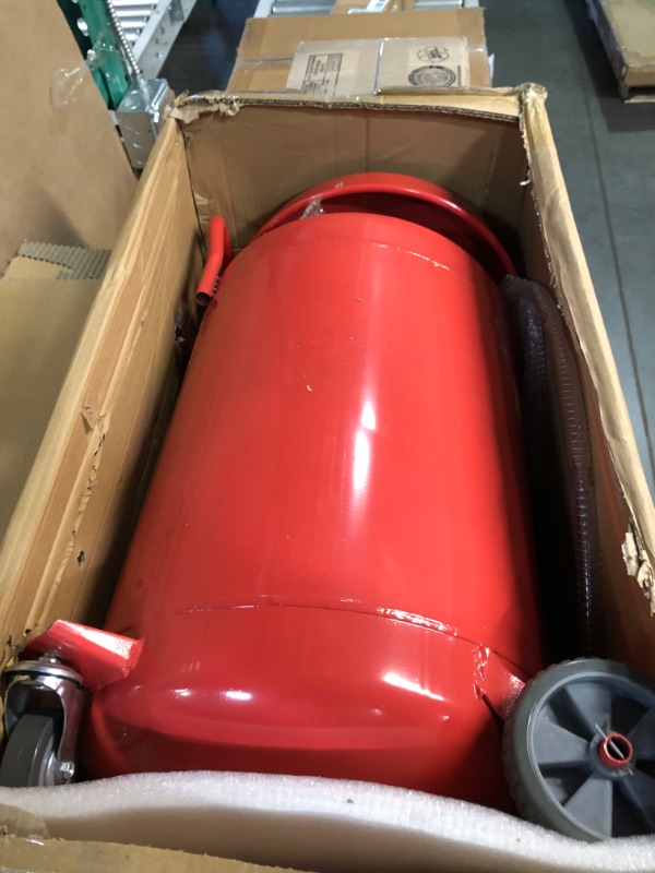 Photo 2 of VEVOR Waste Oil Drain Tank 20 Gallon Portable Oil Drain Air Operated Drainer