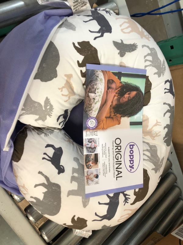 Photo 3 of Boppy Original Feeding and Infant Support Pillow - Neutral Wildlife