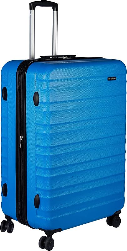 Photo 1 of **USED/DIRTY/SEE PICS** Amazon Basics 30-Inch Hardside Spinner, Blue
