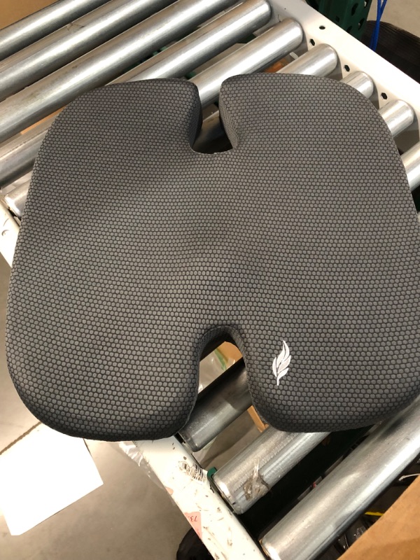 Photo 4 of ***USED** ** ITEM IS ALL GRAY/BLACK**TOP COMFORT Orthopedic Patented Seat Cushion