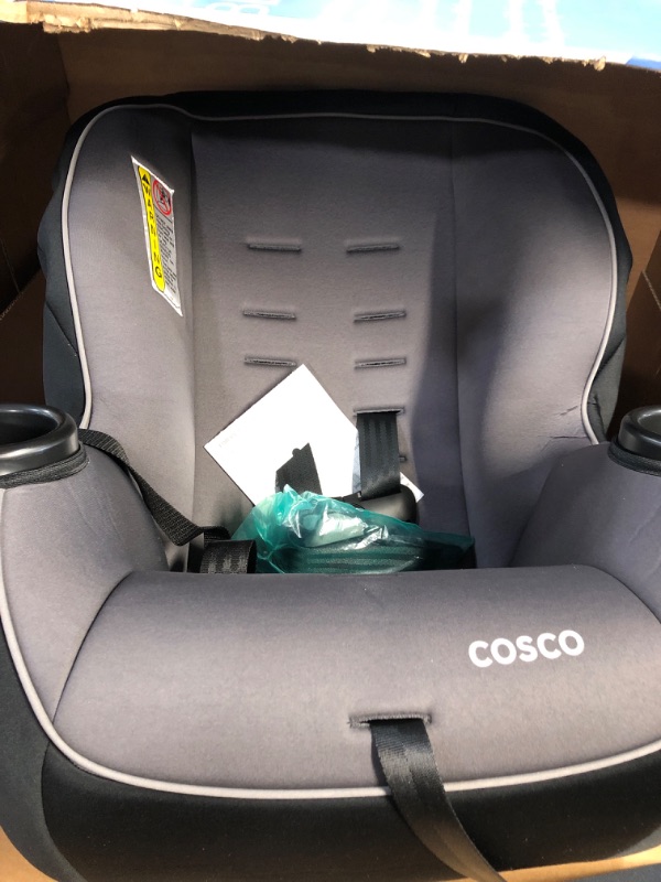 Photo 2 of Cosco Onlook 2-in-1 Convertible Car Seat, Rear-Facing 5-40 pounds and Forward-Facing 22-40 pounds and up to 43 inches, Black Arrows