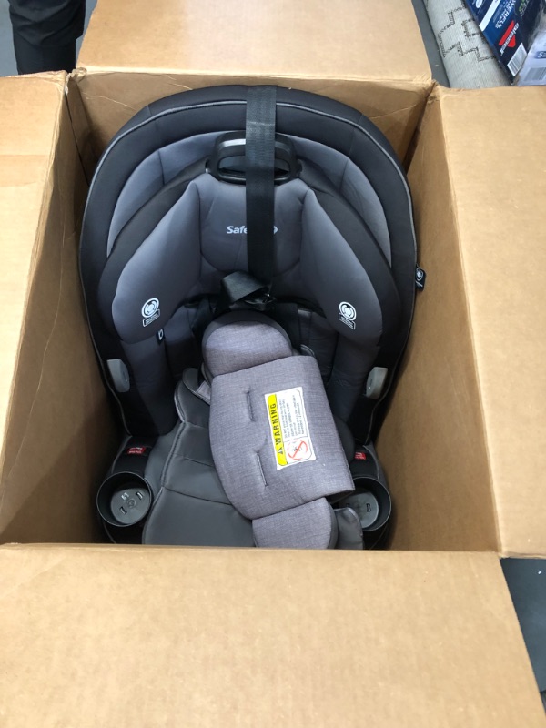 Photo 2 of *USED/SEE NOTES* Safety 1st Grow and Go All-in-One Convertible Car Seat, Rear-facing 5-40 pounds, Forward-facing 22-65 pounds, and Belt-positioning booster 40-100 pounds, Harvest Moon