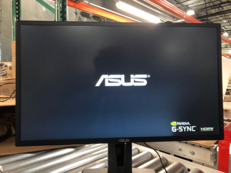 Photo 3 of (Used) ASUS VG248QG 24" G-Sync Gaming Monitor 165Hz 1080p 0.5ms Eye Care with DP HDMI DVI, Black
