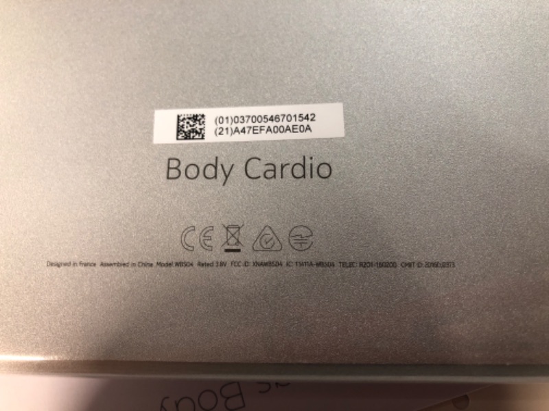 Photo 3 of Withings Body Cardio – Premium Wi-Fi Body Composition Smart Scale