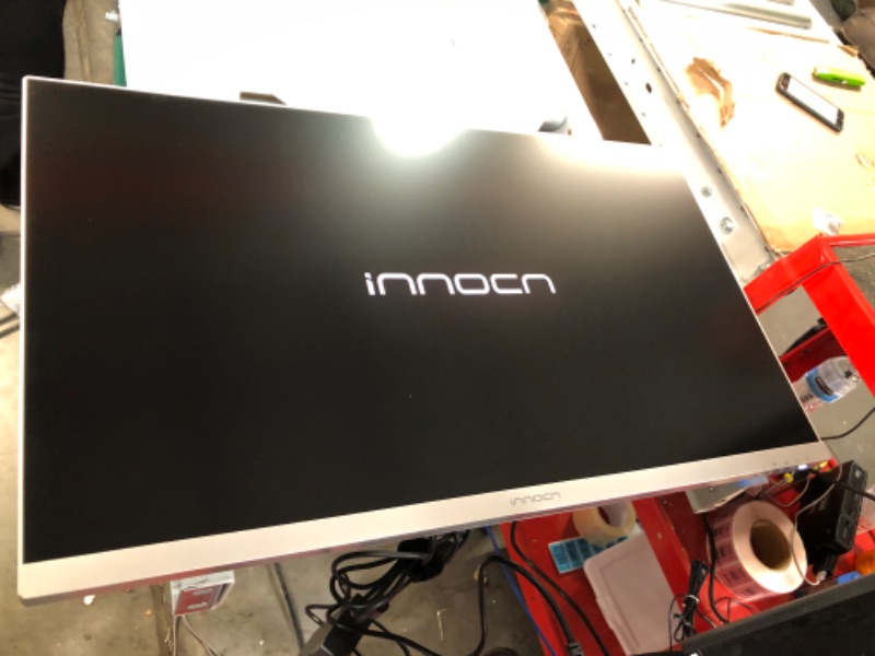 Photo 2 of INNOCN 32" Mini LED 4K UHD 3840 x 2160 Computer Gaming Monitor 144Hz 1ms IPS HDR1000 HDMI 2.1 Monitor, 99% DCI-P3, USB Type-C Connectivity, Pivot/Height Adjustable Stand - 32M2V