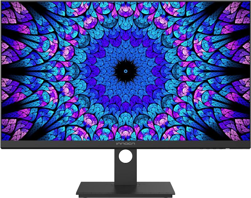 Photo 1 of INNOCN 32" Mini LED 4K UHD 3840 x 2160 Computer Gaming Monitor 144Hz 1ms IPS HDR1000 HDMI 2.1 Monitor, 99% DCI-P3, USB Type-C Connectivity, Pivot/Height Adjustable Stand - 32M2V