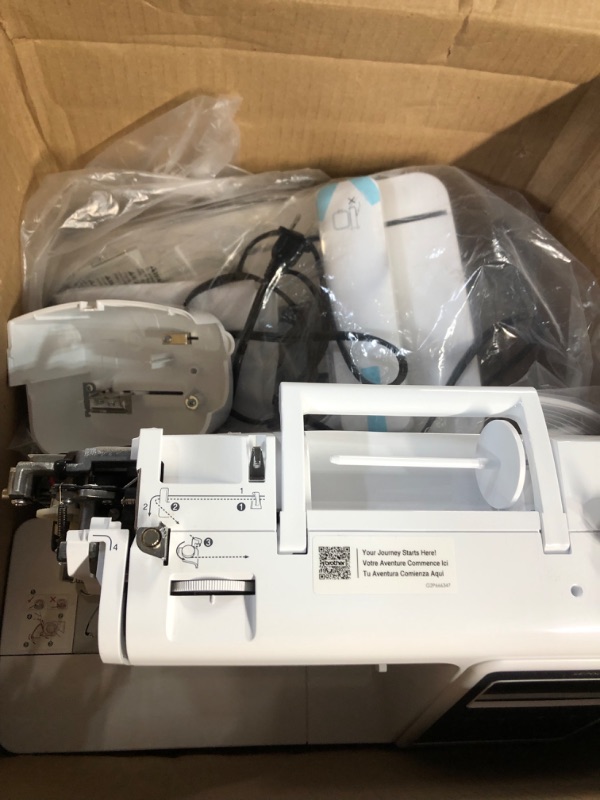 Photo 2 of **PARTS ONLY**
Brother SE700 Sewing and Embroidery Machine, Wireless LAN Connected 4" x 4" Hoop Area, 3.7" Touchscreen Display