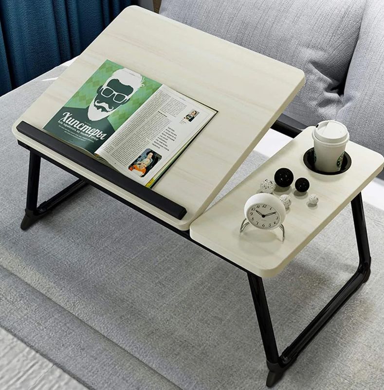 Photo 1 of YPRNM Bed Desk for Laptop, Laptop Desk for Bed and Sofa, 