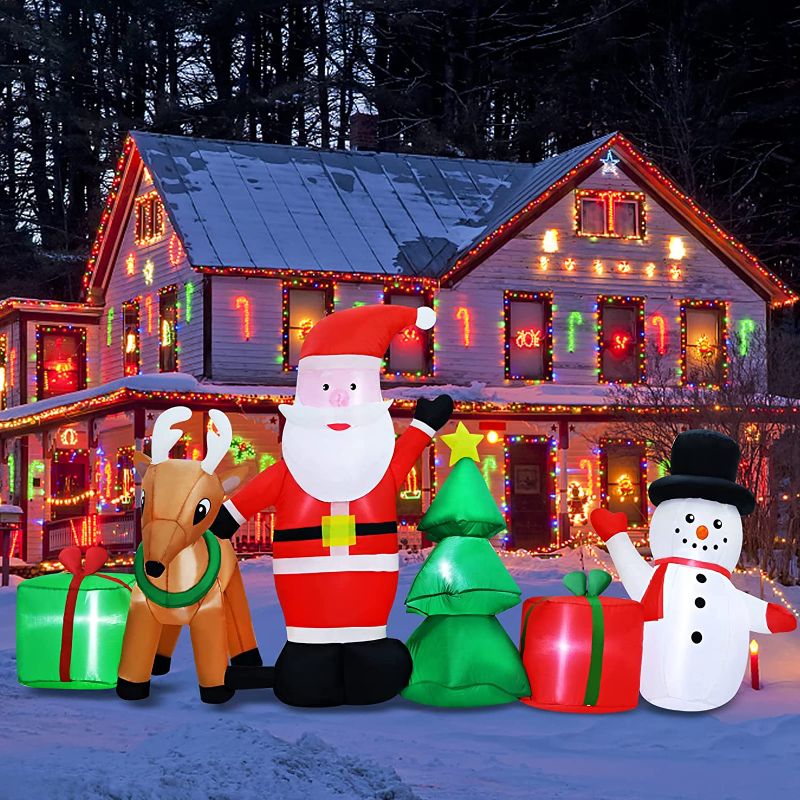 Photo 1 of Christmas Inflatables Christmas Decorations Outdoor, Inflatables *used*