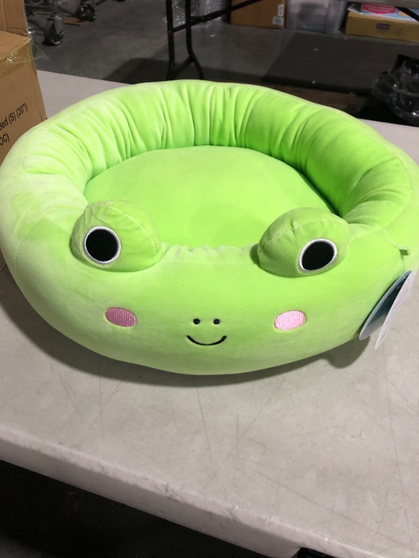 Photo 2 of Squishmallows 20-Inch Maui Pineapple Pet Bed - Small Ultrasoft Official Squishmallows Plush Pet Bed Maui The Pineapple Small 20” x 20”