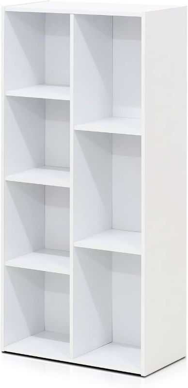 Photo 1 of **PARTS ONLY**
Furinno 7-Cube Reversible Open Shelf White