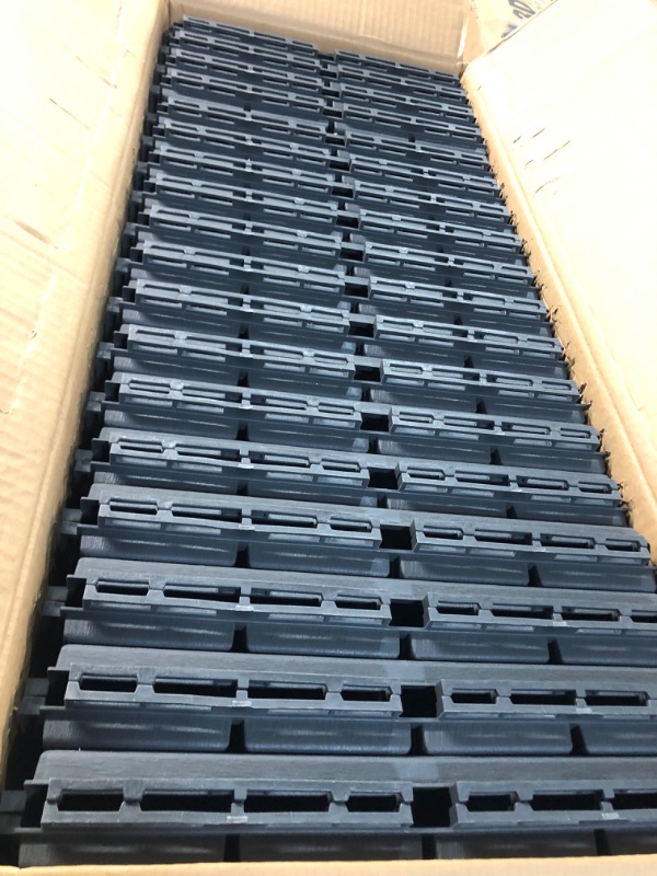 Photo 2 of 36 sq. ft Plastic Interlocking Deck Tiles,36 Pack Patio Deck Tiles