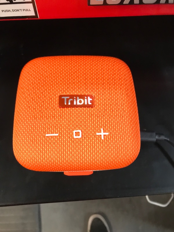 Photo 2 of Portable Speaker, Tribit StormBox Micro Bluetooth Speaker, IP67, 100ft Bluetooth Range - Black