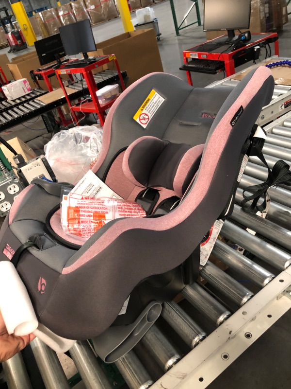 Photo 3 of Baby Trend Trooper 3-in-1 Convertible Car Seat, Cassis Pink